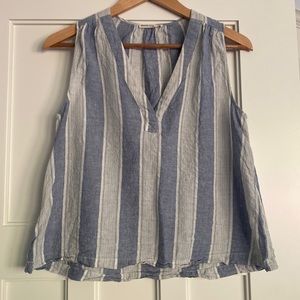 Marine Layer Stripe Tank Top Size M Excellent Condition